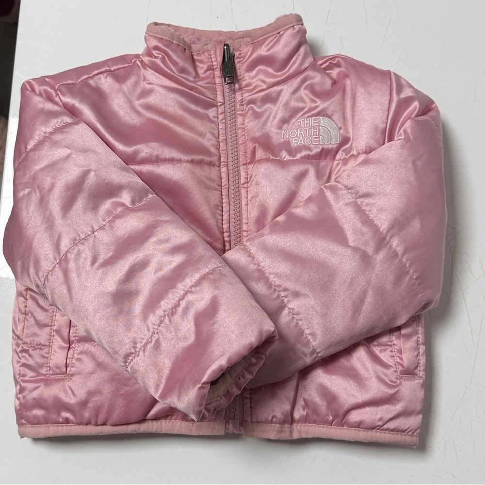 The North Face Blush Pink Quilted Jacket